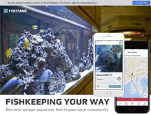 Tablet Screenshot of fishtank.me